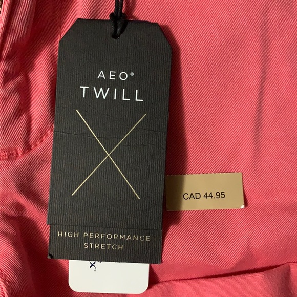 BNWT American eagle coral pink cargo shorts - Picture 4 of 4